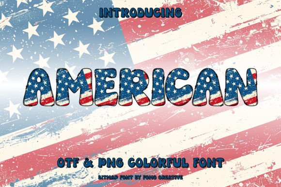 American: The Color Font for Vibrant Design