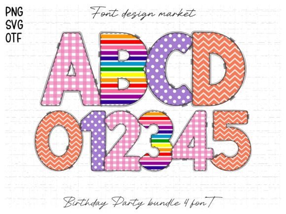 Birthday Party: A Playful Font for Modern Design