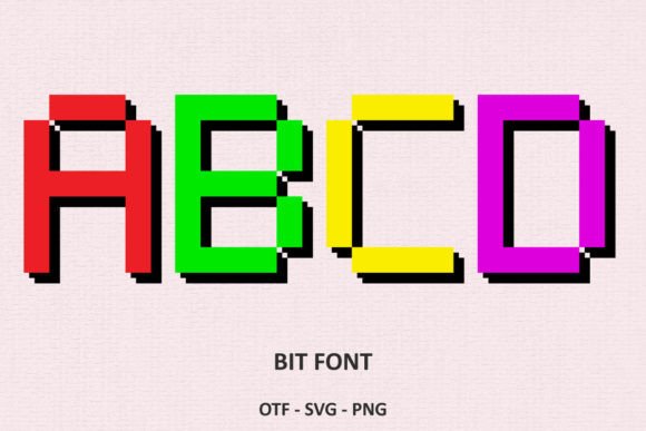 Bit Font: Your Retro Design Secret Weapon
