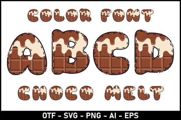 Choco Melt: A Playful Font for Creative Design
