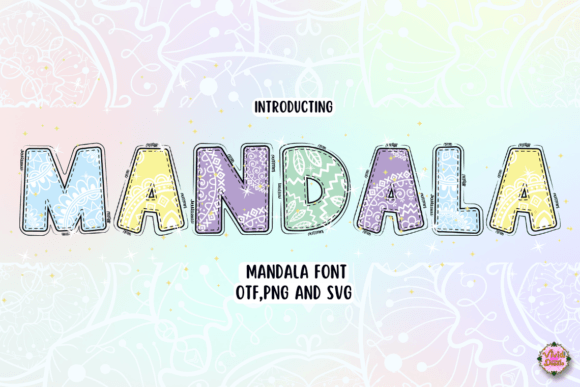Elevate Your Design Projects with the Enchanting Mandala Font