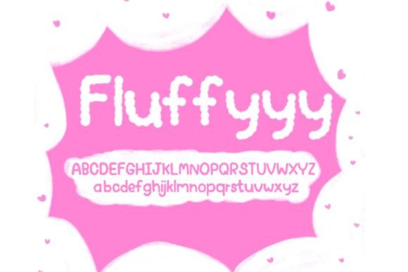 Fluffyyy: The Whimsical Font for Dreamy Design