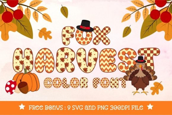 Fox Harvest: Festive Typography for Modern Design