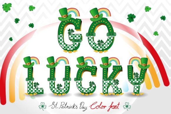 Go Lucky: A Playful Color Font for Vibrant Designs