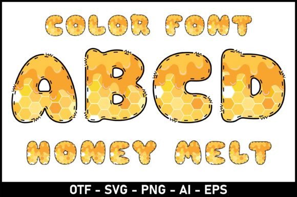 Honey Melt: A Playful Font for Creative Design Projects