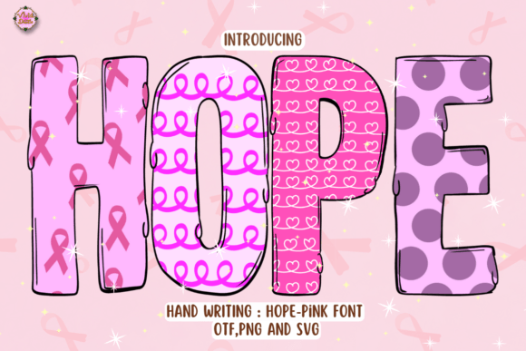 Hope Pink: Typography for a Cause