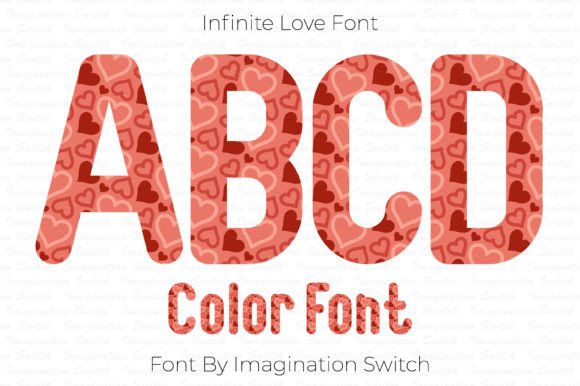 Infinite Love: A Color Font for Unforgettable Designs