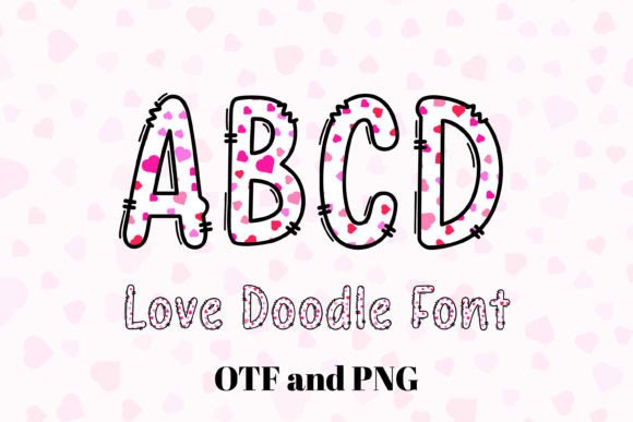 Love Doodle: A Playful Font for Vibrant Designs