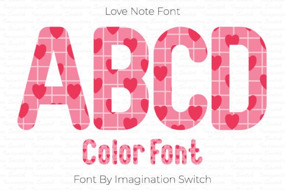 Love Note: Elevating Design with Captivating Color Typography