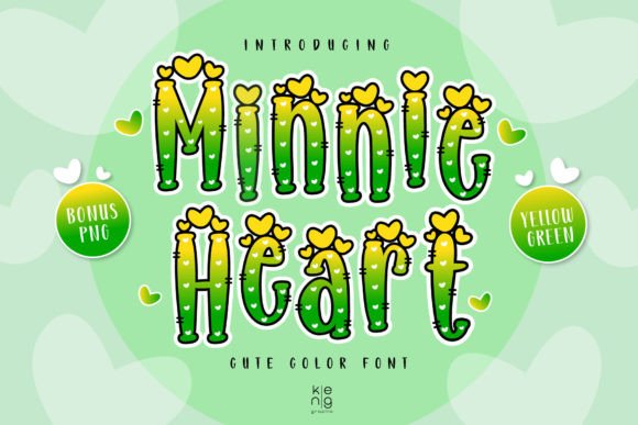 Minnie Heart Y-g: A Bold, Youthful Typeface for Modern Design