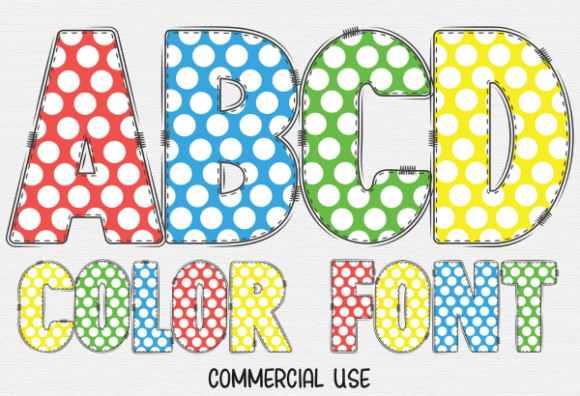 Polka Dots: A Playful Font for Modern Design
