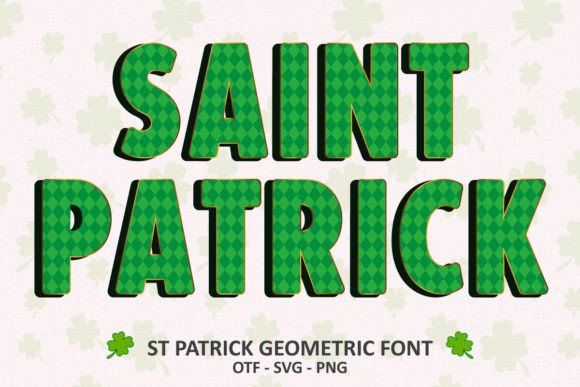 St Patrick Geometric: A Modern Design Asset