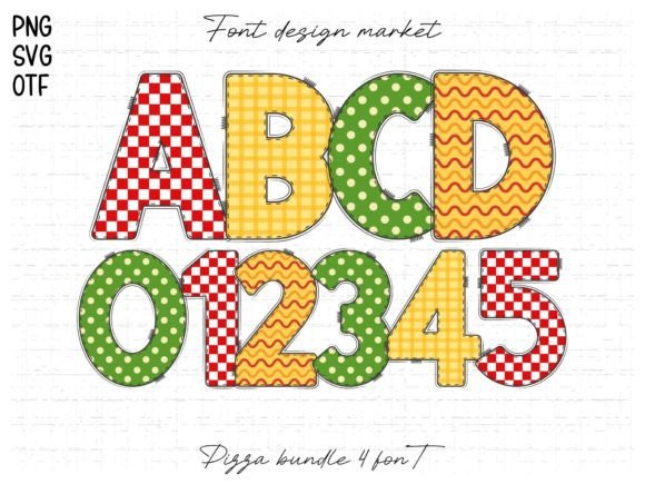 Unleashing Playful Creativity with the Pizza Font