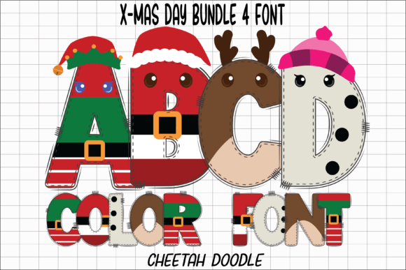 X-mas Day: Festive Typography for Holiday Designs